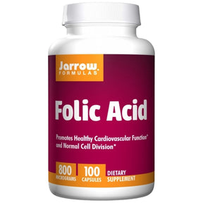 Folic Acid 800 mcg 100 capsules - Nutra Best Europe