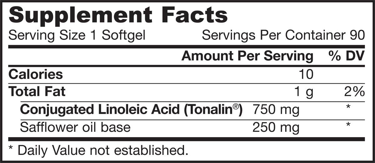CLA 750 mg 90 capsule de gel