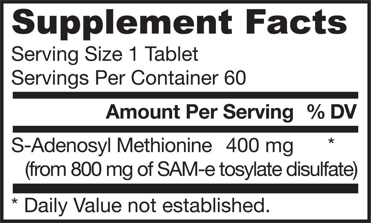SAM-e 400 mg - 60 comprimate