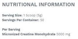 Creatina monohidrat - 250 de grame