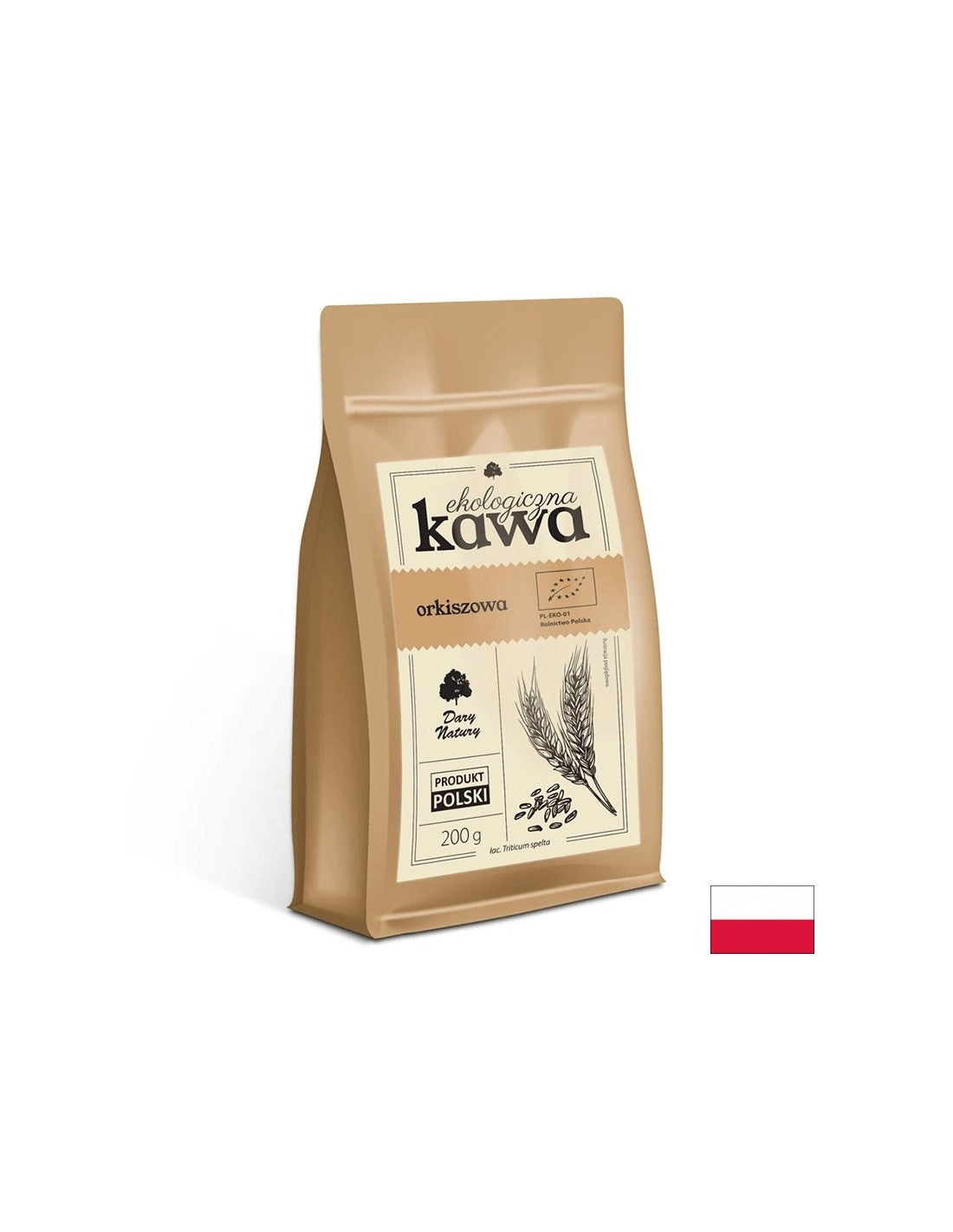 Cafea din spelta Bio, 200 g Dary Natury