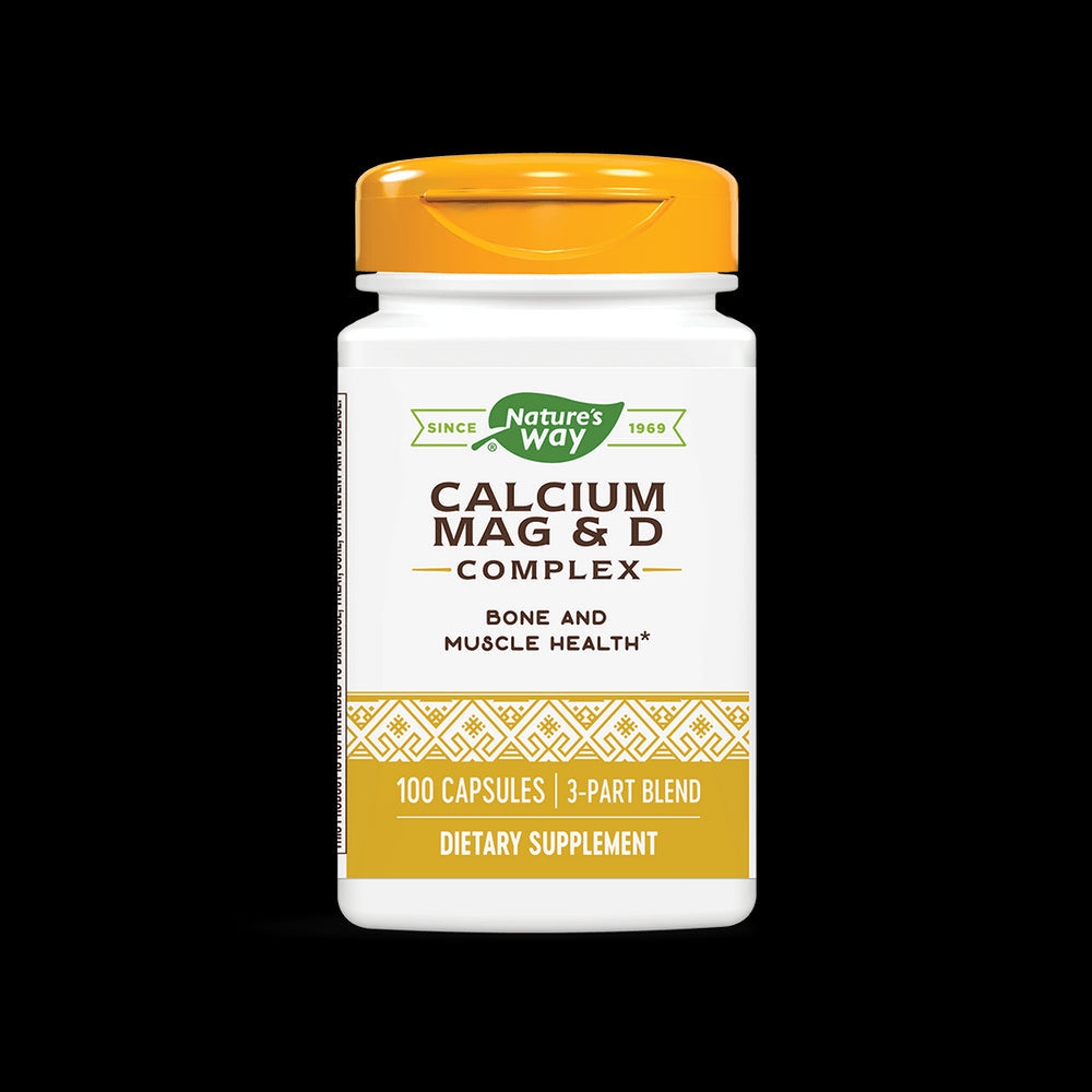 Calciu, Mag &amp; Vit D - 100 capsule