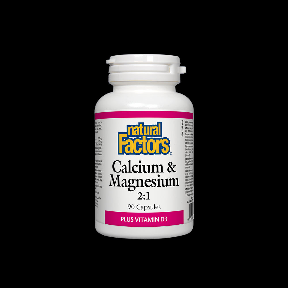 Calciu &amp; Magneziu cu Vitamina D3 376 mg - 90 capsule