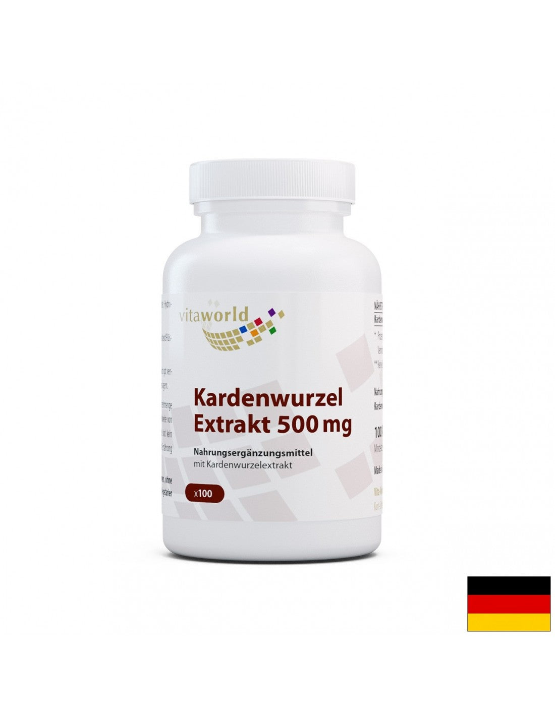 Karden wurzelextrakt / lemn dulce de pădure 500 mg, 100 capsule