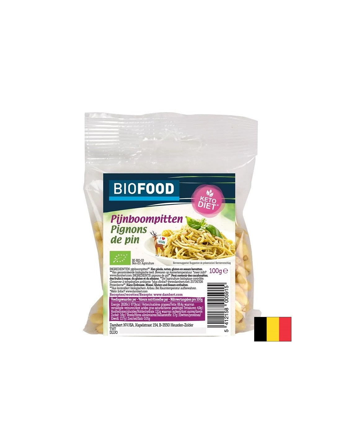 Nuci de pin, BIO, 100 g