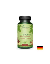 Keto Power® cu glucomanan, L-carnitină și piper cayenne, 60 capsule