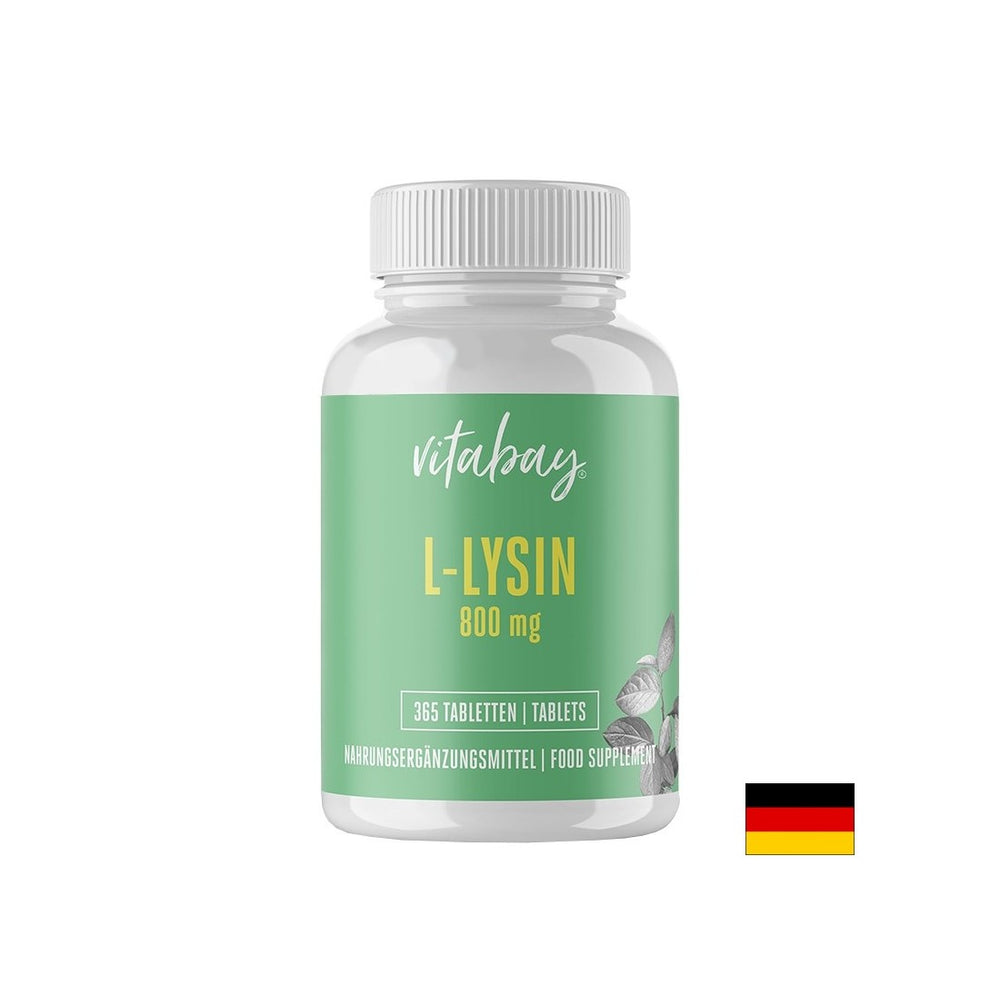 Herpes simplex, oase și articulații - L-Lizină, 800 mg x 365 comprimate