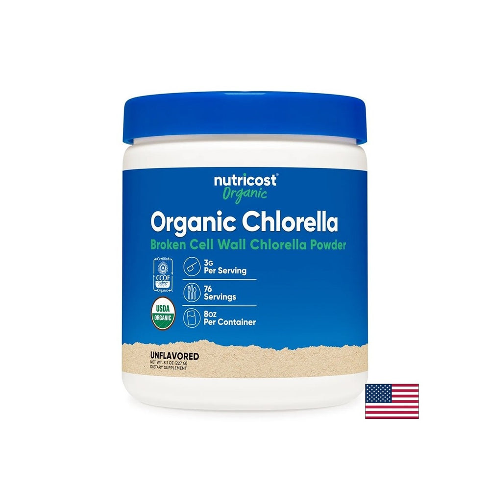 Chlorella - Detoxifiere și energie naturală, 227 g pulbere
