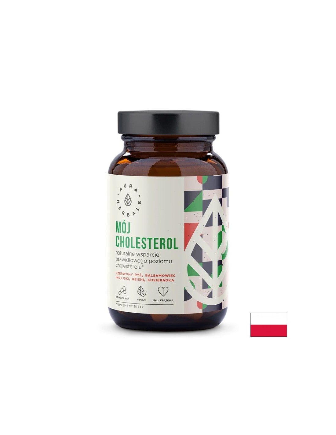 Formula de colesterol (cu reishi, guggul, orez rosu si schinduf), 60 capsule