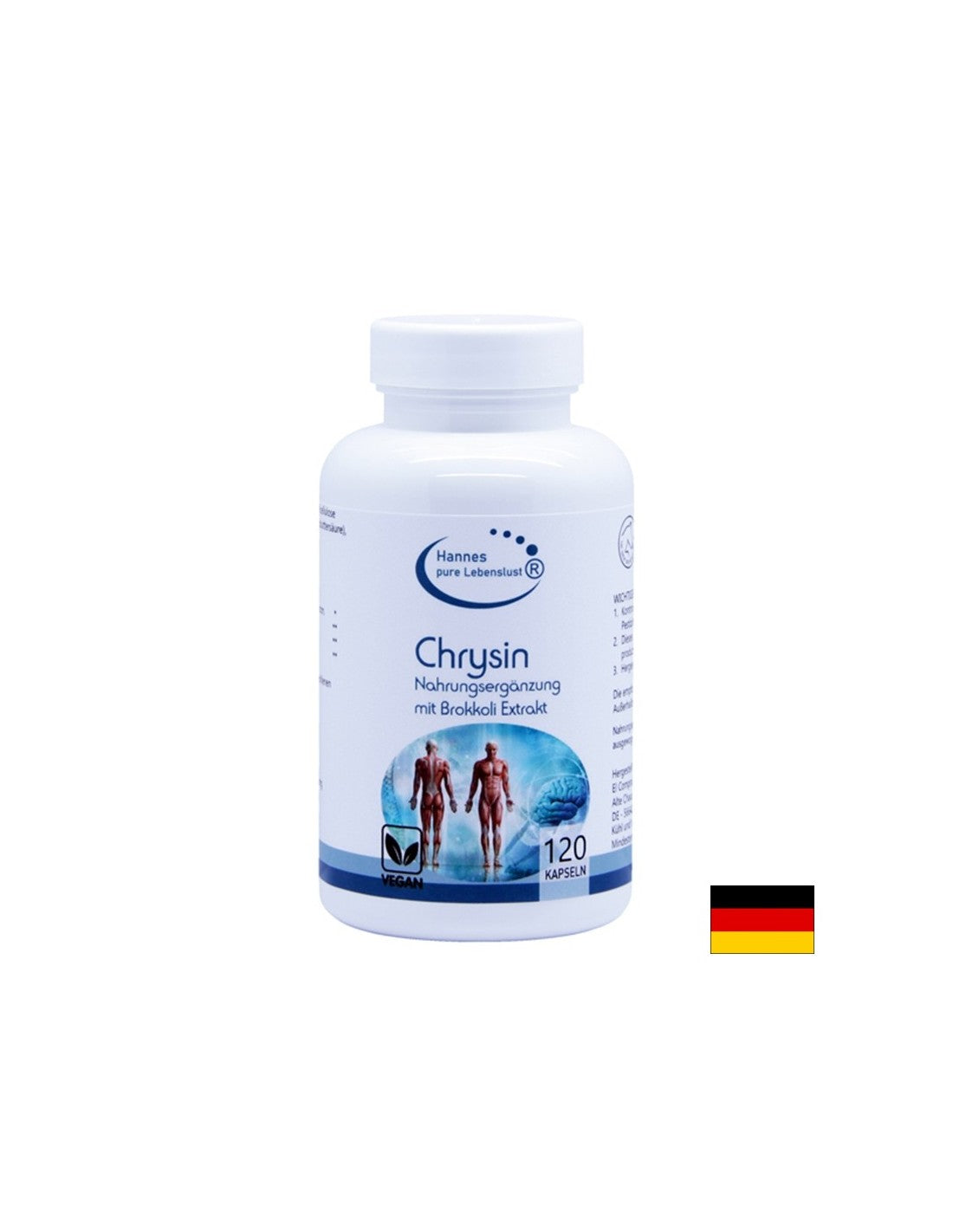 Echilibrul hormonal - Chrysin (din broccoli), 120 capsule