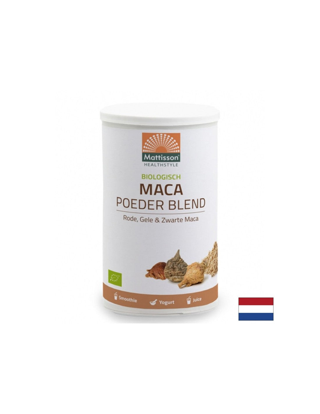 Echilibrul hormonal - Maca (Maca Roșu, Galben și Negru) Organic, 300 g Mattisson Healthstyle