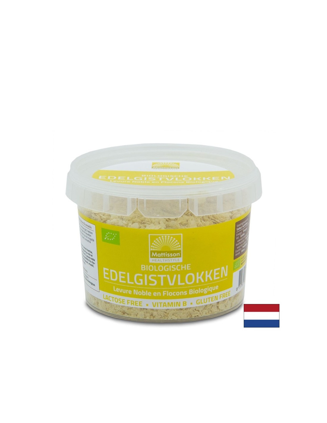 Drojdie nutritivă cu vitamine B, 60 g pulbere Mattisson Healthstyle