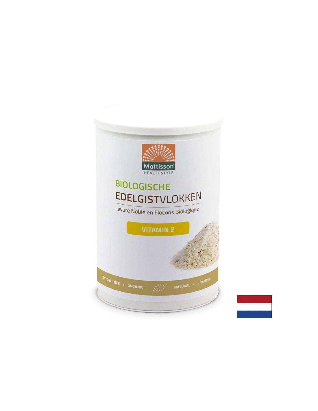 Drojdie nutritivă cu vitamine B Bio, 200 g Mattisson Healthstyle