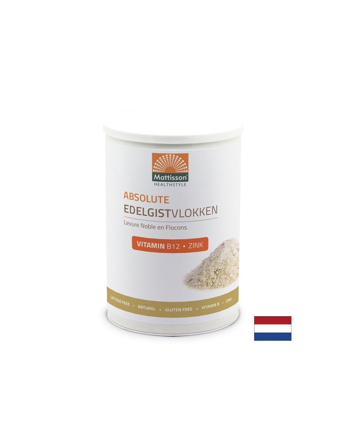 Drojdie nutritivă + Vitamina B12 + Zinc, 200 g Mattisson Healthstyle