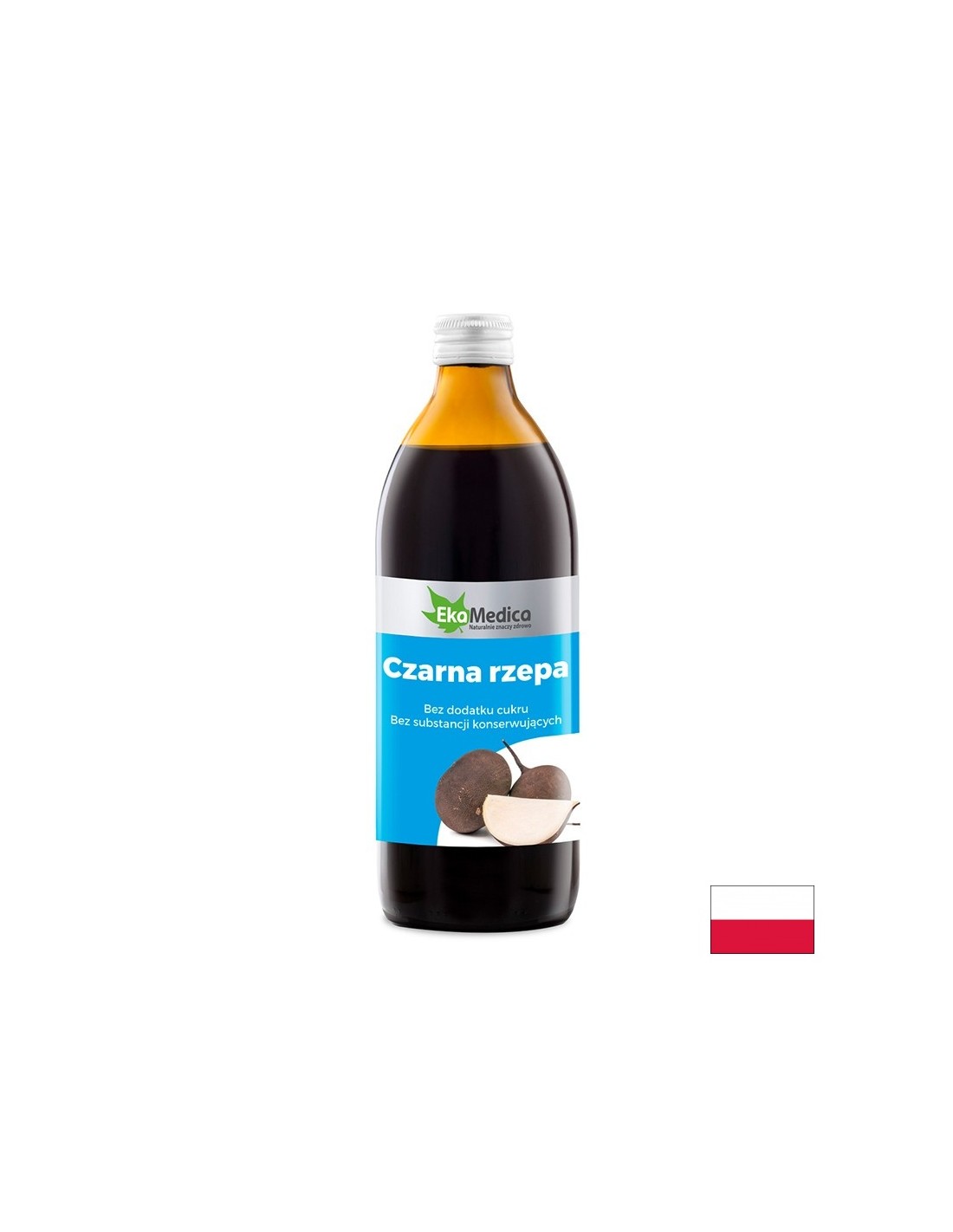 Digestie - Nap negru + Vitamina C, sirop 500 ml EkaMedica