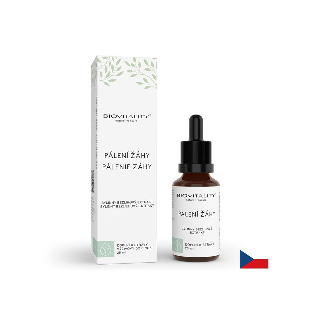 Digestie și tract gastrointestinal Biovitality®, tinctură de 25 ml (fără alcool)