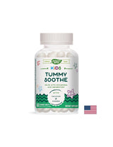 Kids Tummy Soothe /Cu ghimbir și calciu/, 60 de tablete masticabile Nature's Way