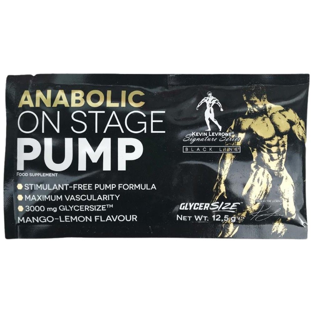 Pompă anabolizantă pe scenă | Formula de pre-antrenament fără stimulare - 12,5 grame