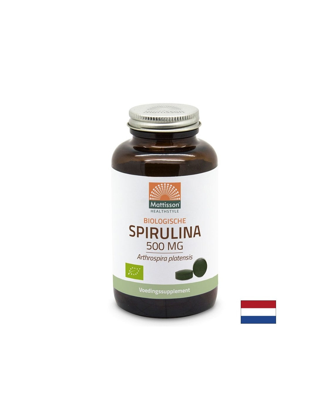 Funcția celulară și imunitară - Spirulina Organic, 500 mg x 240 tablete Mattisson Healthstyle