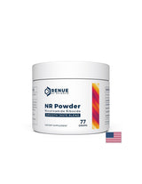 Reînnoire celulară cu nicotinamidă ribozidă NR - Booster NAD+ cu efect puternic anti-îmbătrânire, 500 mg, 77 g pulbere