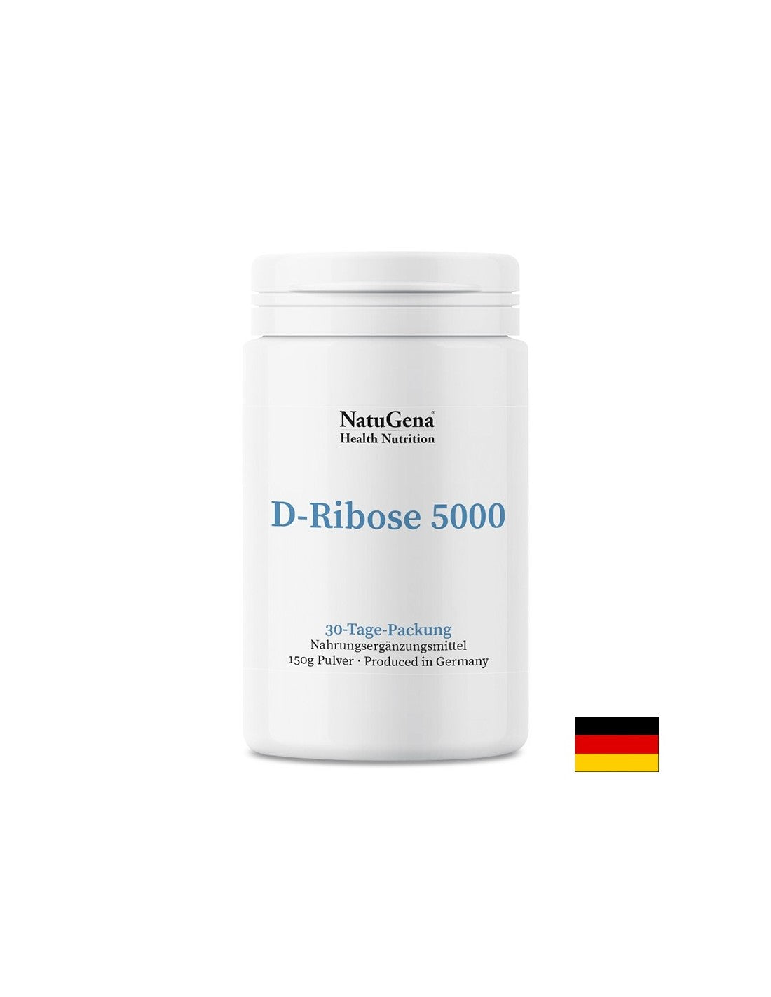 Sănătate celulară și energie - D-Riboză 5000, 150 g pulbere