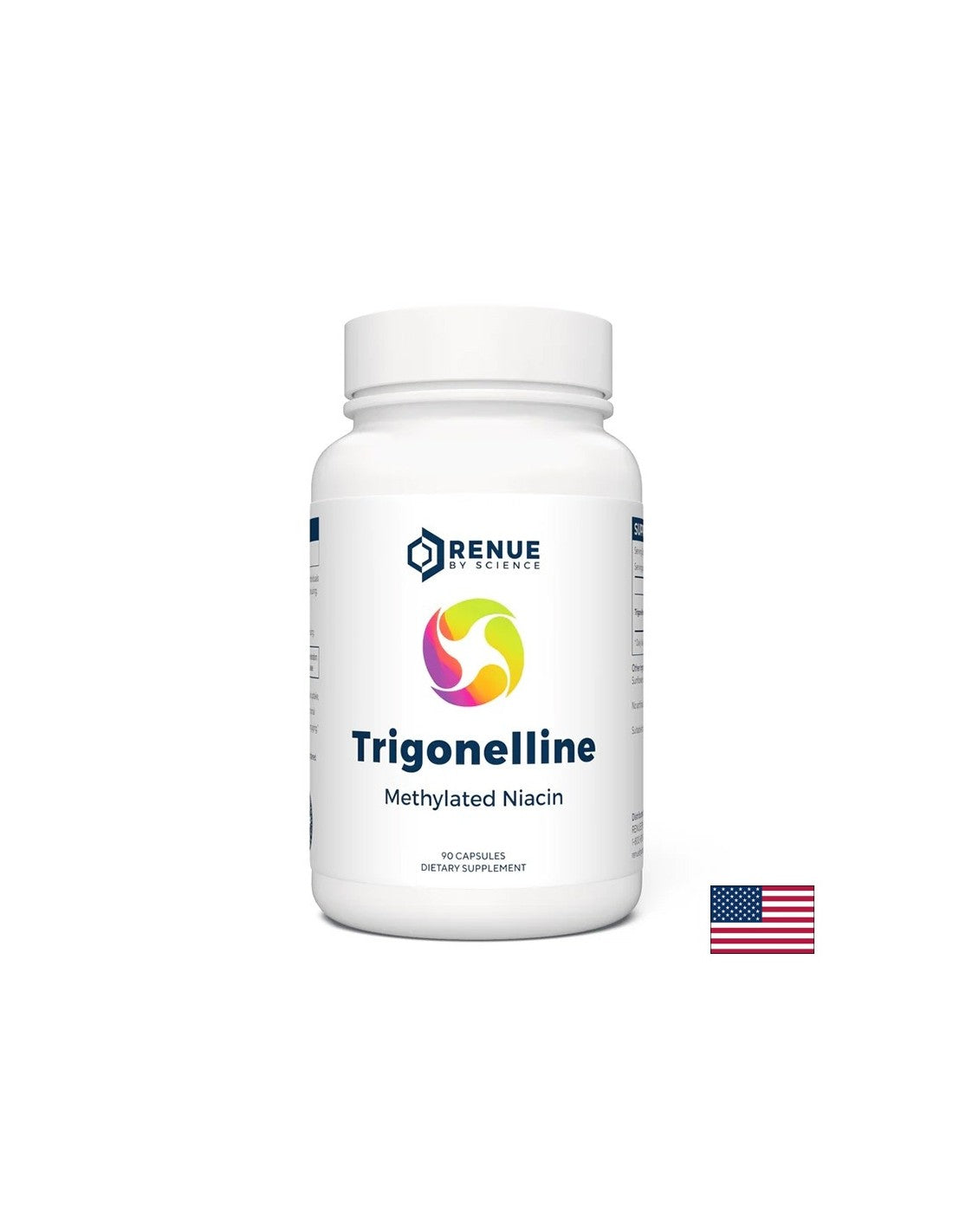 Trigonelina (niacină metilată) – booster NAD+ - Sănătate celulară, 90 capsule pentru 3 luni de administrare
