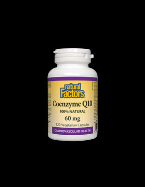 Coenzyme Q10/ Coenzyme Q10 60 mg x 120 capsules Natural Factors - Nutra Best Europe