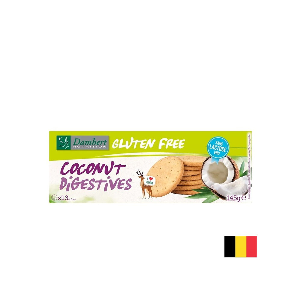 Biscuiți cu nucă de cocos (fără gluten și lactoză), 145 g