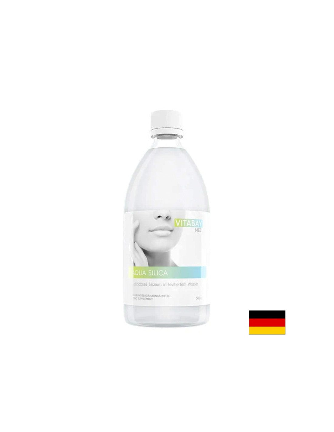 Siliciu coloidal in apa levitata - Aqua Silica, 500 ml