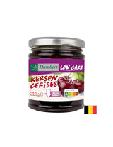 Dulceață de cireșe cu conținut scăzut de zahăr și carbohidrați, 210 g