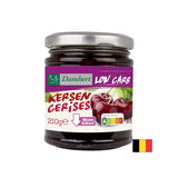 Dulceață de cireșe cu conținut scăzut de zahăr și carbohidrați, 210 g
