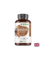 Controlul greutății și zahărului din sânge - Scorțișoară de Ceylon (organică), 1000 mg x 180 capsule Weight Worl