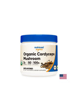 Pentru oboseală și stres - Cordyceps Organic, 100 g, pulbere Nutricost
