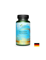 Păr și piele - Aminoacizi + acid hialuronic Vollagen, 120 capsule Vegavero