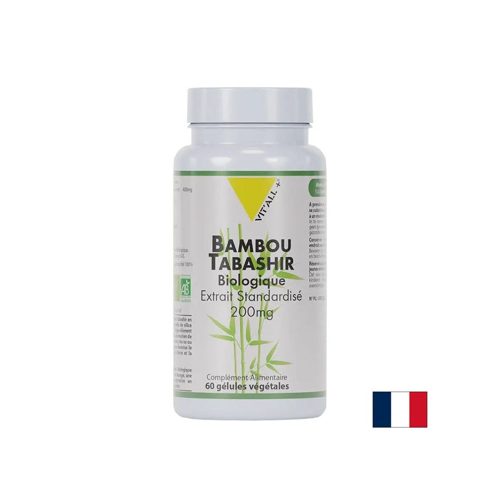 Păr și piele - Exudat de bambus, BIO, 200 mg x 60 capsule