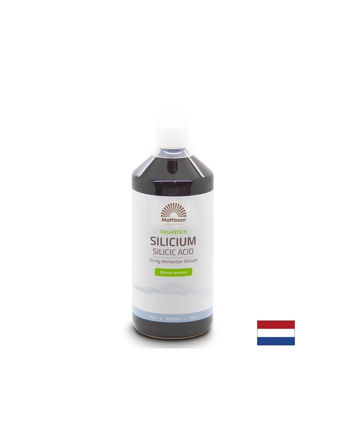 Păr, piele și unghii - Silicon Organic, 1000 ml Mattisson Healthstyle