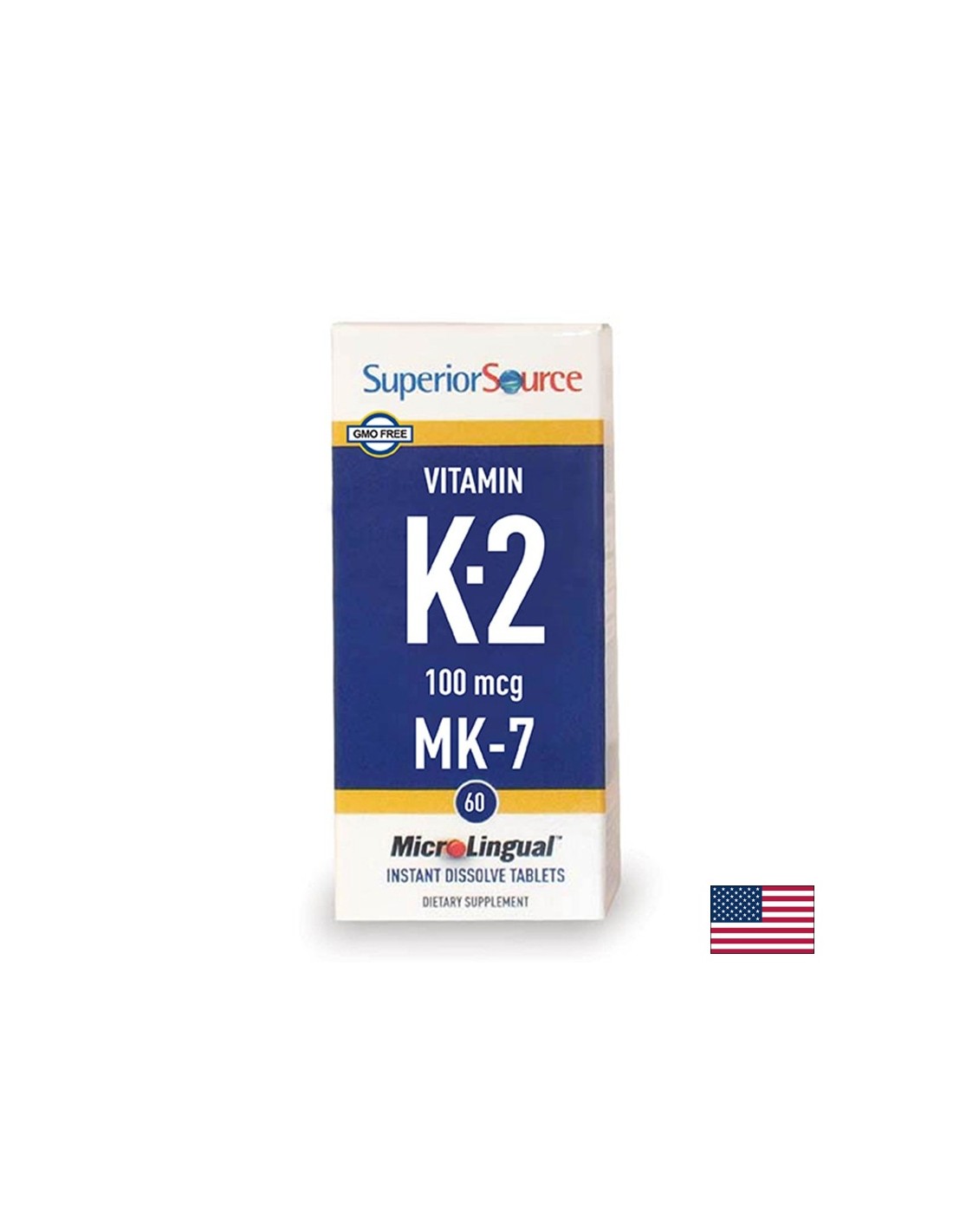 Oasele și sistemul cardiovascular - Vitamina K2 (MK-7), 100 µg x 60 comprimate sublinguale