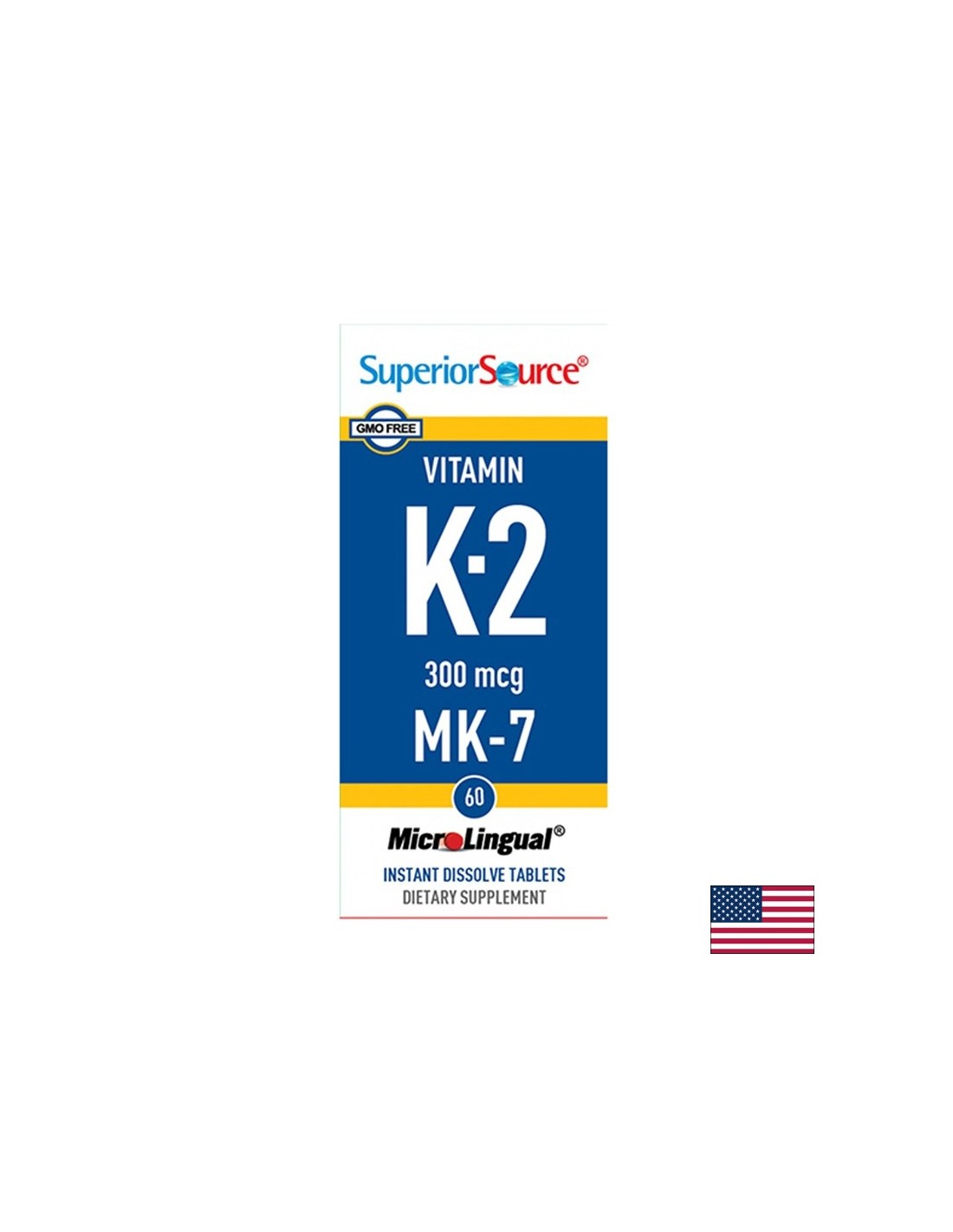 Oasele și sistemul cardiovascular - Vitamina K2 (MK-7), 300 µg x 60 comprimate sublinguale