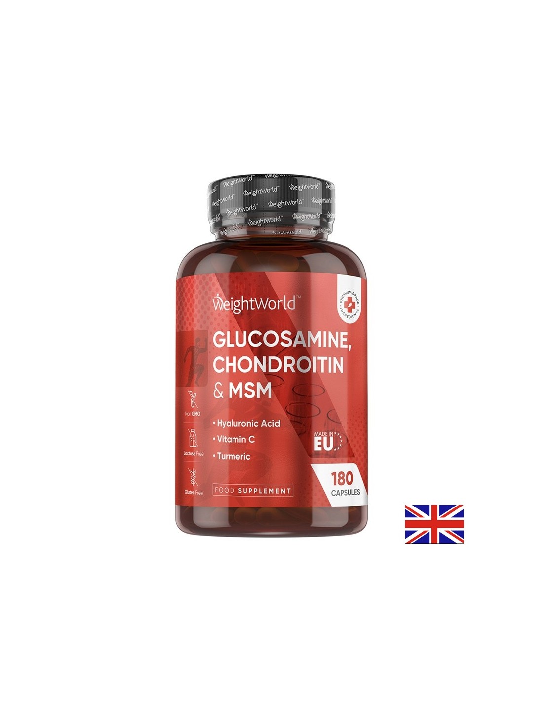 Oasele si articulatiile - Glucozamina, Condroitina, MSM, 180 capsule