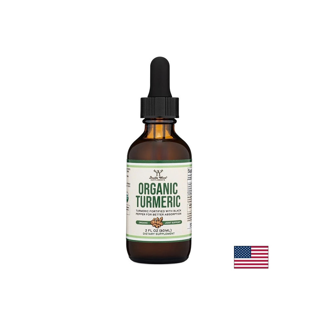 Oase și articulații - Turmeric + Piper negru, Ghimbir, Rozmarin, Scorțișoară și Salvie, picături 60 ml