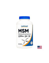 Oasele și articulațiile - MSM (metil sulfonil metan), 1000 mg x 240 comprimate