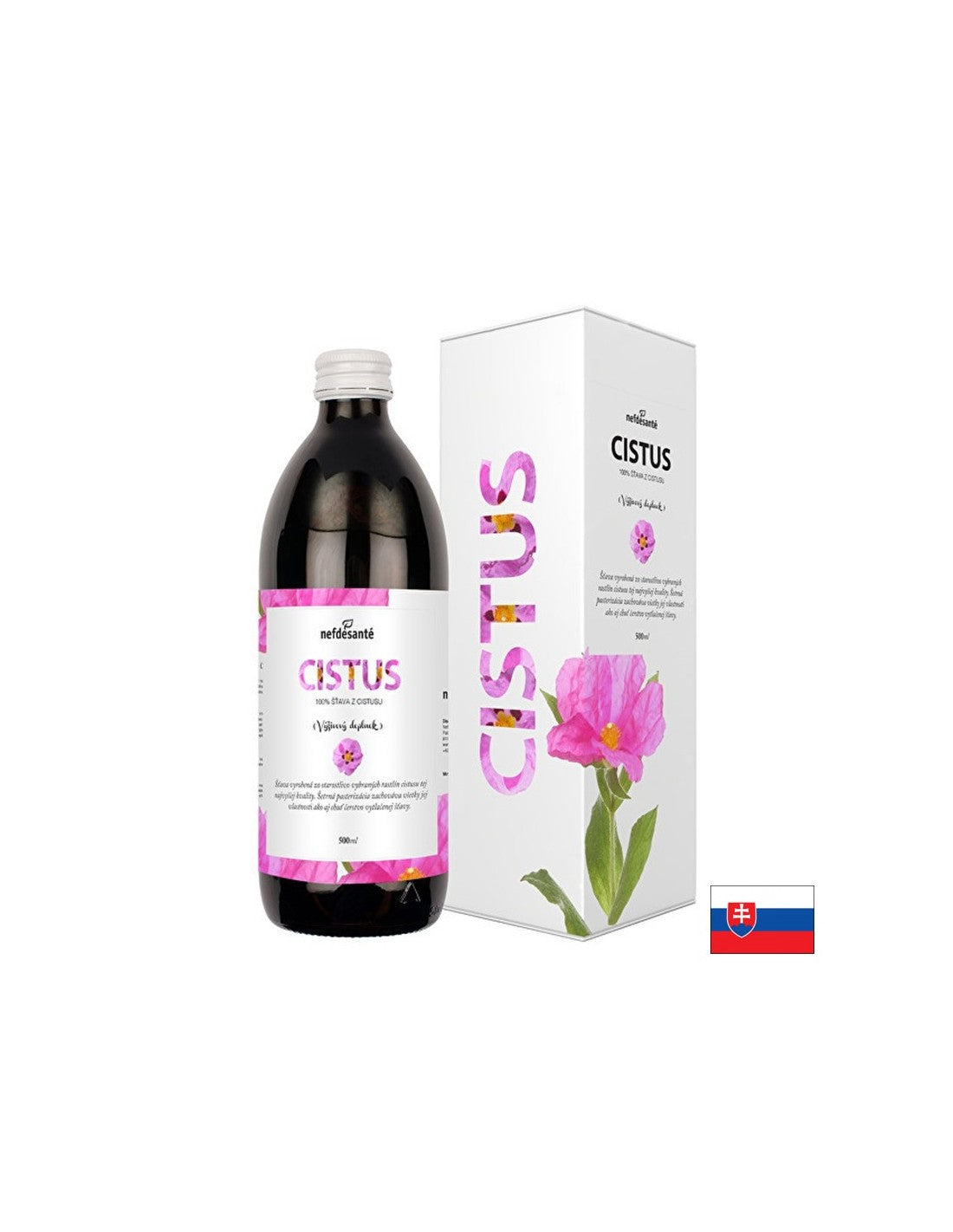 Suc de cistus – imunitate și sănătate cardiacă, 500 ml, 10 doze