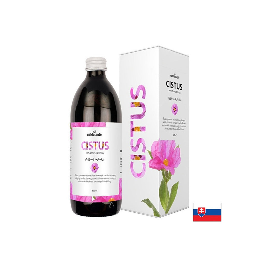 Suc de cistus – imunitate și sănătate cardiacă, 500 ml, 10 doze