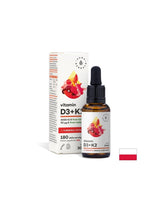Oasele și articulațiile - Vitamina D3 800 UI + K2 36 µg + Turmeric, 30 ml picături