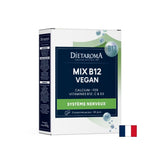 Sistem osos și circulație - Vitamina B12 + fier, calciu, vitamina C și D3 (formulă vegană), 60 de comprimate