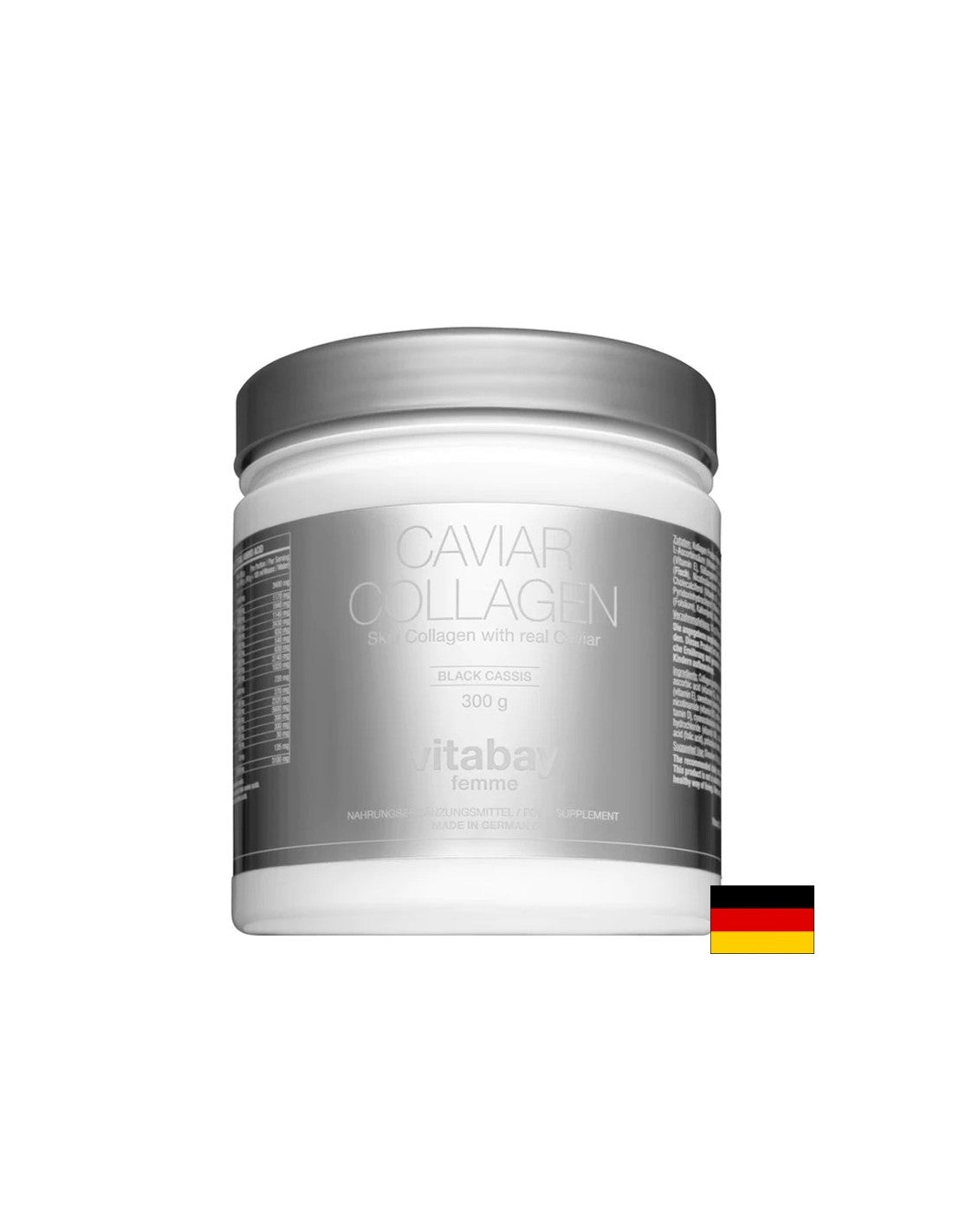 Piele frumoasă - articulații sănătoase - Băutură de colagen cu extract de caviar, 300 g, pudră