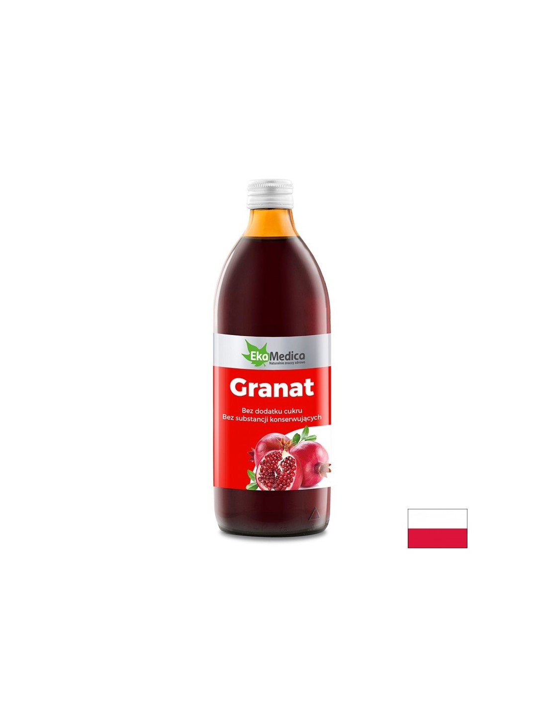 Sistemul sanguin și imunitate - Sirop de rodie, 500 ml EkaMedica