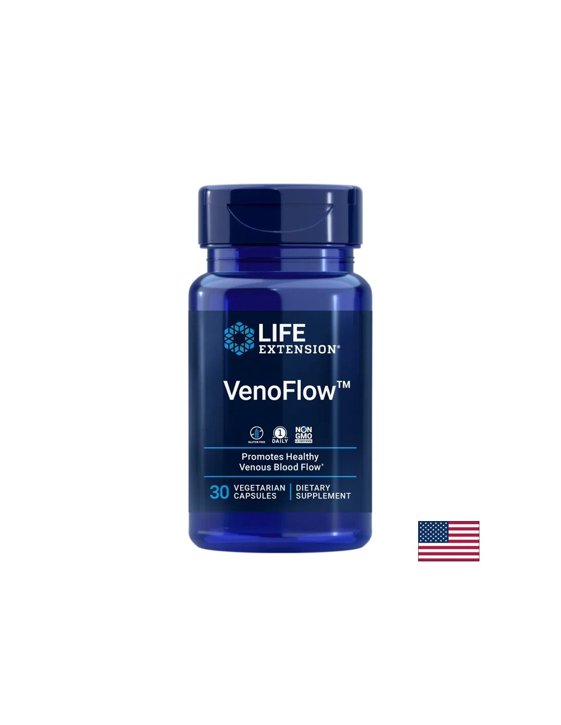 Vase de sânge - VenoFlow™ Pycnogenol + Nattokinază, 30 capsule