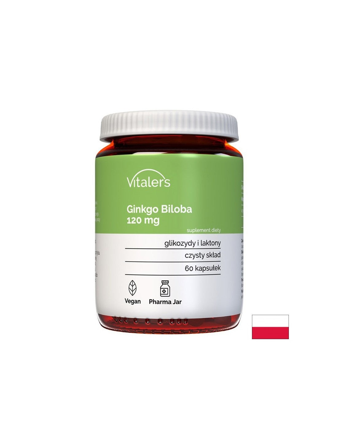 Circulația sângelui și funcția creierului - Ginkgo Biloba, 120 mg x 60 capsule
