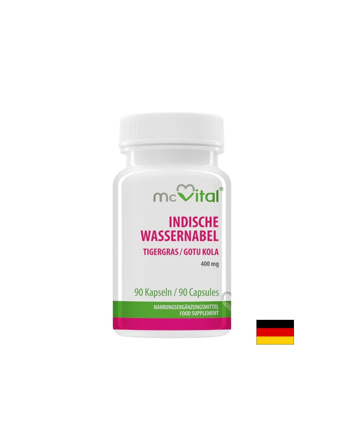 Circulație, membre reci - Gotu Kola (Centella Asiatica) McVital, 400 mg x 90 capsule